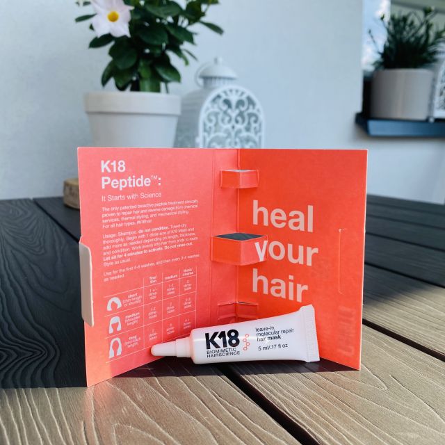 K18 Maska do włosów bez spłukiwania, Leave-in Molecular Repair Hair Mask