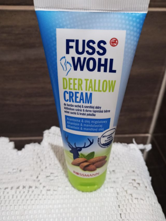 Fusswohl Krem do stóp, Łój jelenia