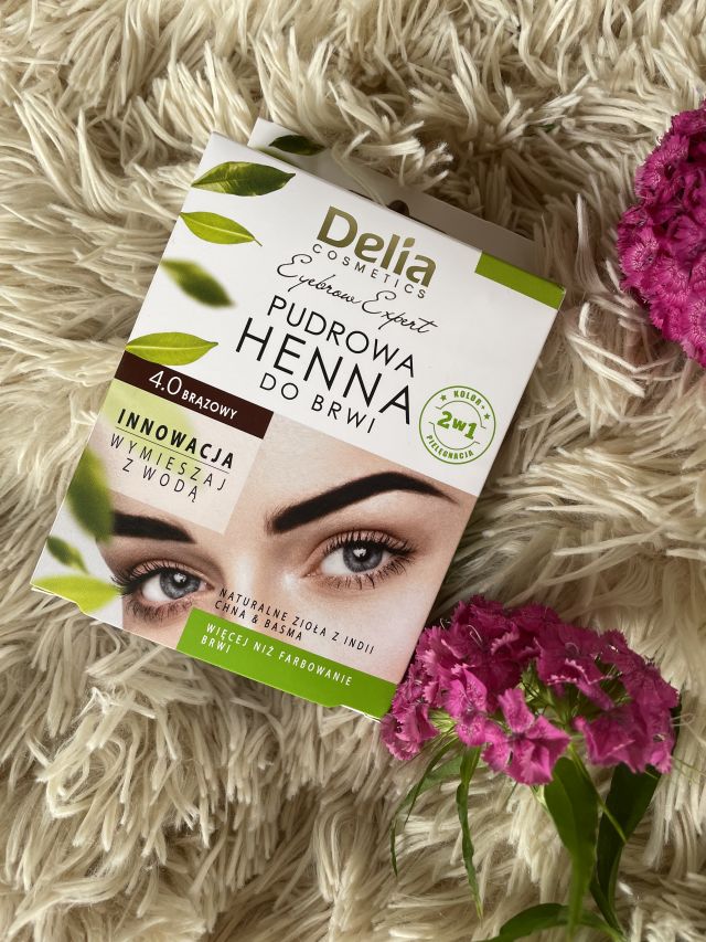 Delia Henna do brwi pudrowa, 4.0 brązowy