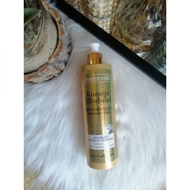 Bielenda Kuracja Młodości, Balsam do ciała, Regenerujący, Ekstrakt ze śluzu ślimaka