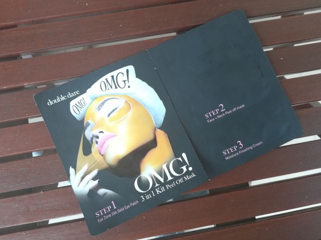 Double Dare OMG! Maska do twarzy, 3 in 1 Kit Peel Off Mask