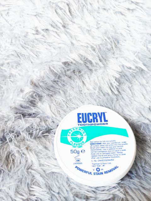 Eucryl Proszek do czyszczenia zębów, Toothpowder, Freshmint