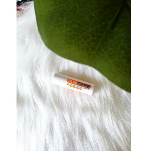 FlosLek Sun Care, pomadka ochronna do ust, SPF 30