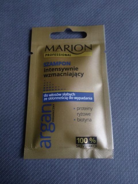 Marion Professional, Szampon do włosów, Intensywnie wzmacniający, Do włosów słabych ze skłonnością do wypadania