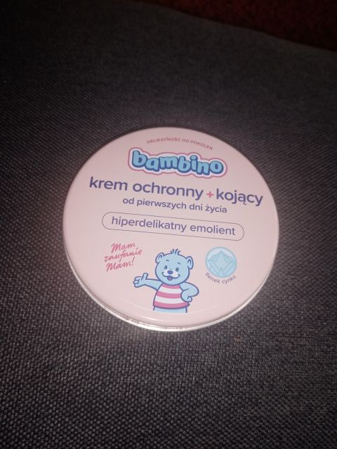 Bambino Krem ochronny + kojący, Hiperdelikatny emolient