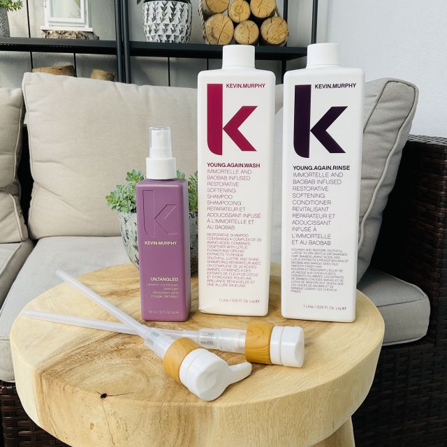Produkty do włosów Kevin murphy young again szampon odżywka untangled 