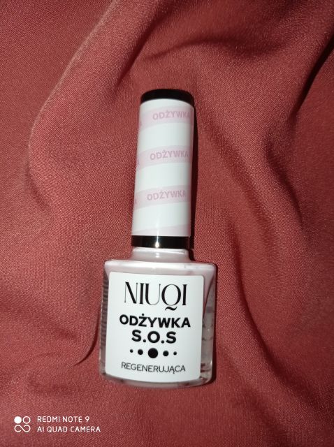 NIUQI Odżywka do paznokci, S.O.S, Regenerująca