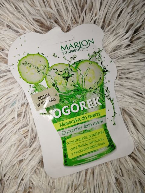 Maseczka Marion, ogórek 