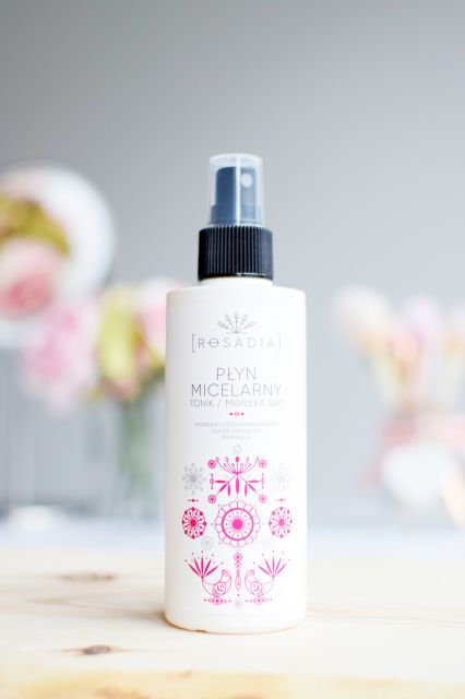 Sylveco Rosadia, Płyn micelarny, 3w1, Hydrolat z róży damasceńskiej, olejek geraniowy, panthenol