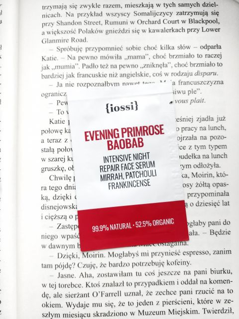 Iossi Evening Primrose Baobab, Serum do twarzy na noc, Intensywnie regenerujące, Wiesiołek i baobab