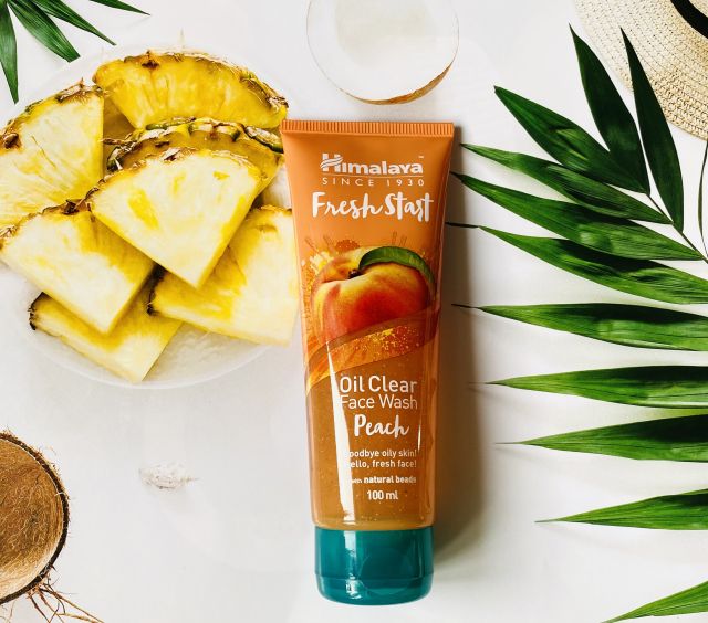 Himalaya Herbals Fresh Start, Oil Clear Face Wash, Żel do mycia twarzy, Peach