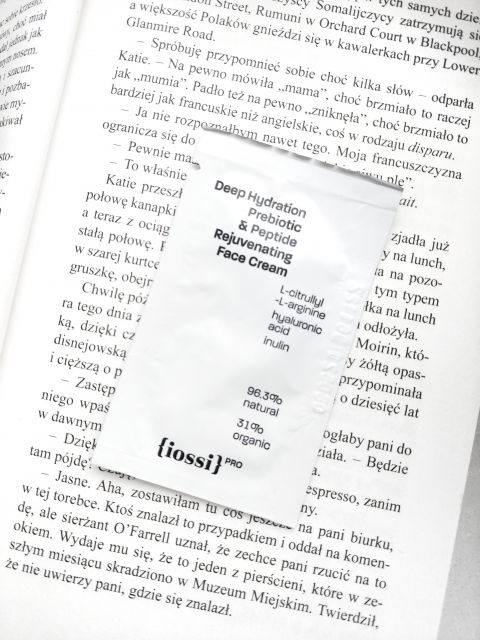 Iossi Pro, Deep Hydration Prebiotic & Peptide Rejuvenating Face Cream, Krem do twarzy, Głęboko nawilżający