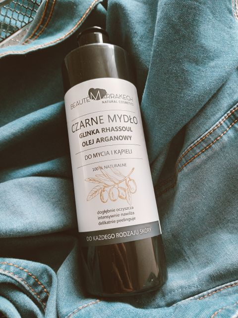 Beaute Marrakech Czarne mydło, Naturalne, Marokańskie, Argan Savon Noir