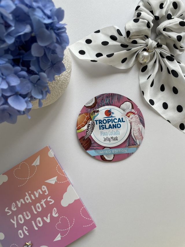 Pina Colada odżywcza maseczka żelowa do twarzy 