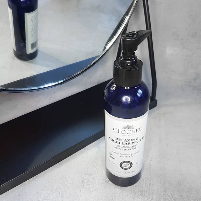 Clochee Płyn micelarny, Relaksujący, Hydrolat z róży damasceńskiej