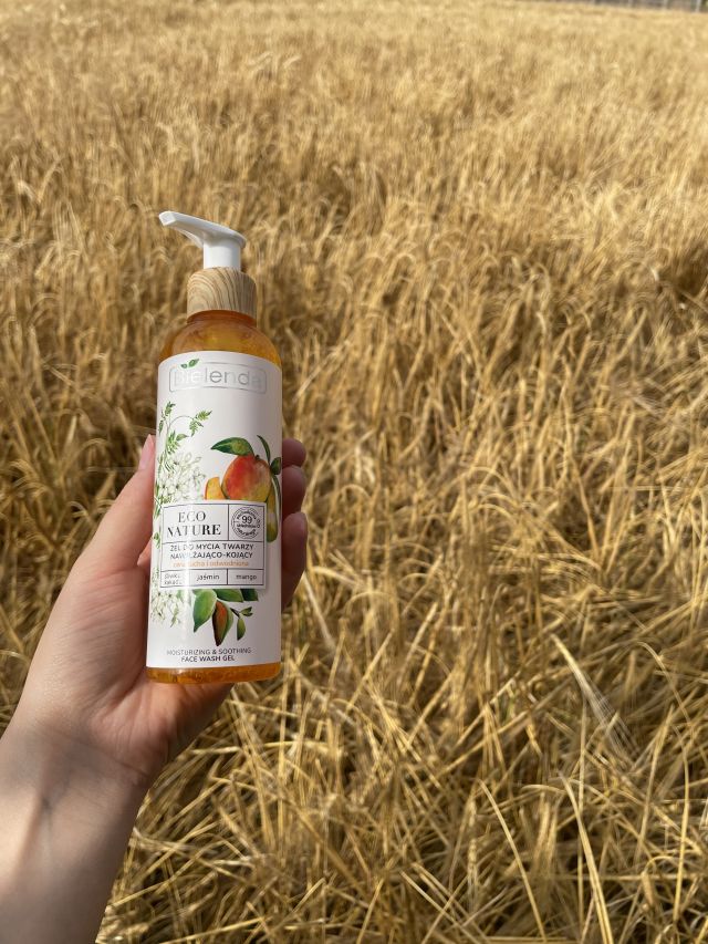 Bielenda Eco Nature, Żel do mycia twarzy, Nawilżająco-kojący, Cera sucha i odwodniona 