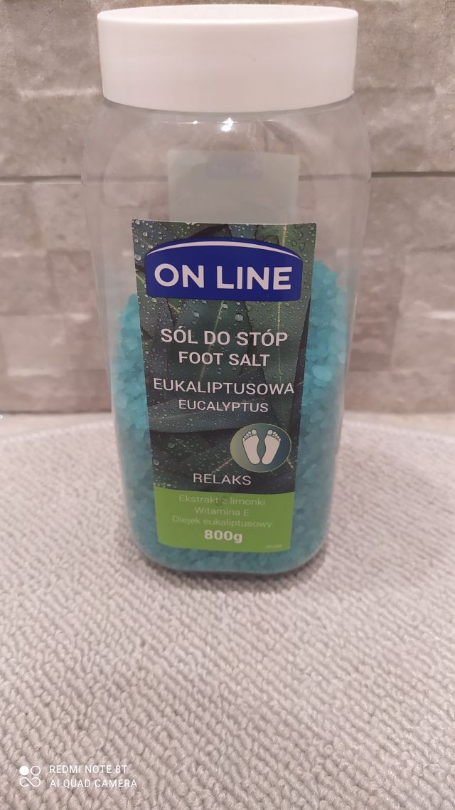 On Line Sól do stóp ,Eukaliptusowa 