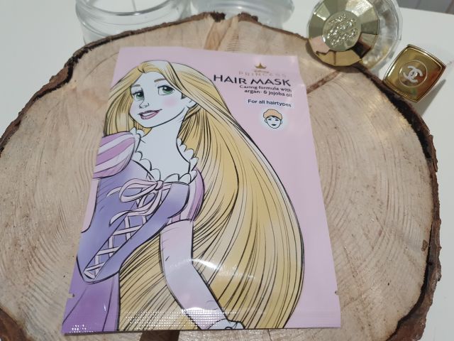 maska na włosy disney