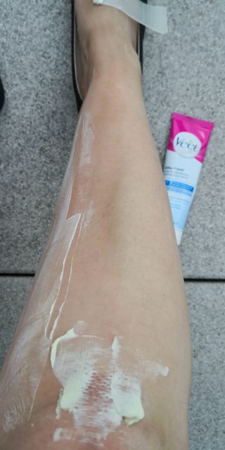 Veet Krem do depilacji skóry, Minima, Długotrwała gładkość, Sucha skóra
