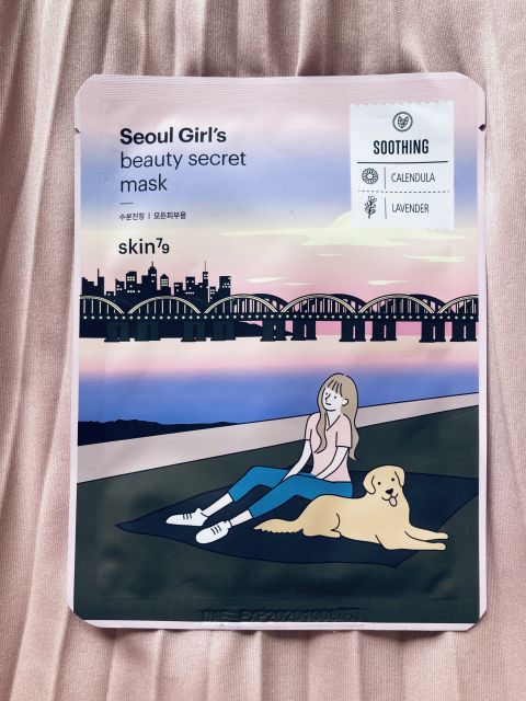SKIN 79 Maska do twarzy w płacie, Seoul Girl's beauty secret mask, Soothing Care