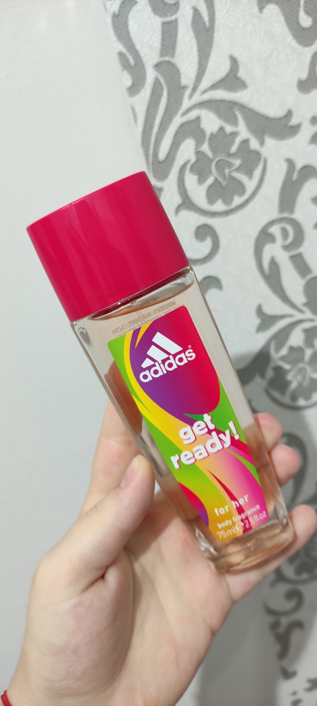 Adidas Dezodorant w szkle, Get ready!