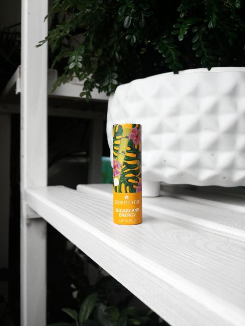 Orientana Peeling do ust, Naturalny, Sugarcane Energy