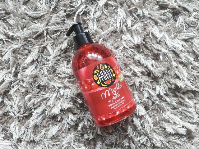 Farmona Tutti Frutti, Mydło do rąk w płynie, Wiśnia i porzeczka