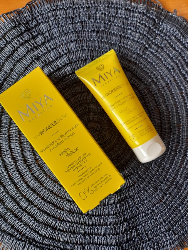 Miya Cosmetics myWONDERbalm, Hello Yellow nawilżająco-odżywczy krem z masłem mango