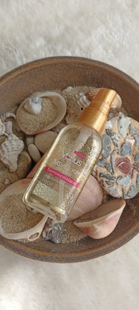 Venus Mgiełka do ciała samoopalająca z drobinkami złota