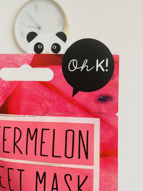 Arbuzowa maska w płacie 