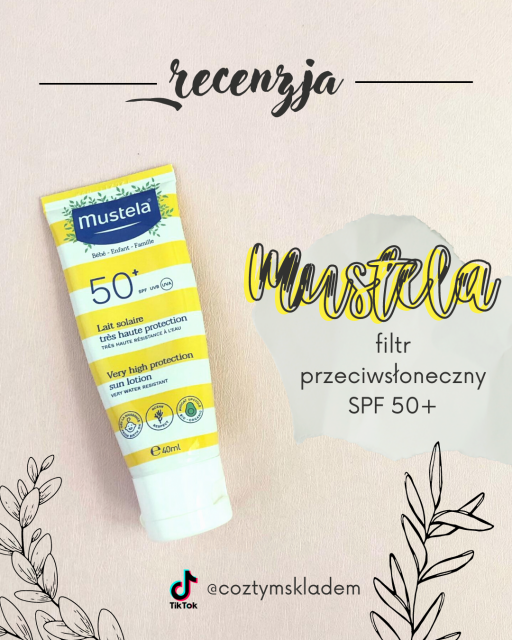 Mustela krem przeciwsłoneczny SPF 50