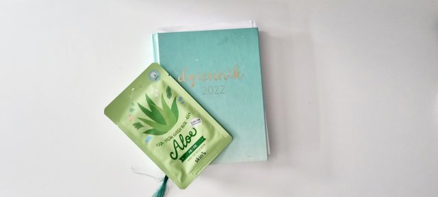 Maseczka na tkaninie z aloesem 