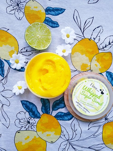 I love... Whipped Sugar Scrub - Lemon Sorbet 