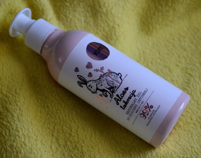 YOPE Żel do higieny intymnej, Aloes i lukrecja