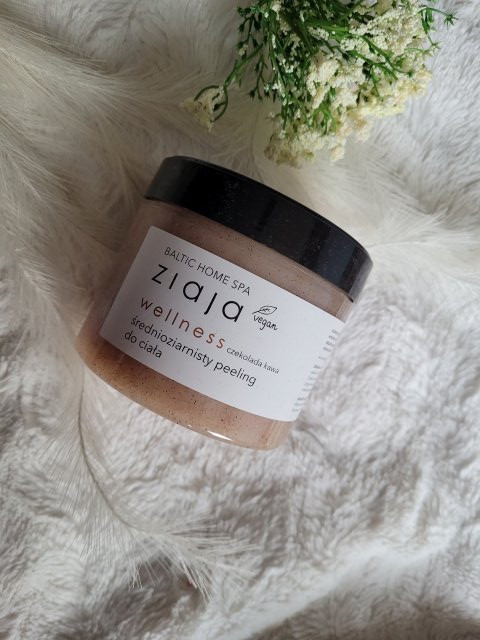 Ziaja Baltic Home SPA, Wellness, Peeling do ciała, Średnioziarnisty, Czekolada i kawa