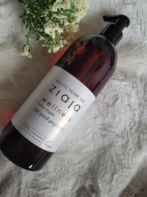 Ziaja Baltic Home SPA, Wellness, Żel pod prysznic, Kokos i migdał