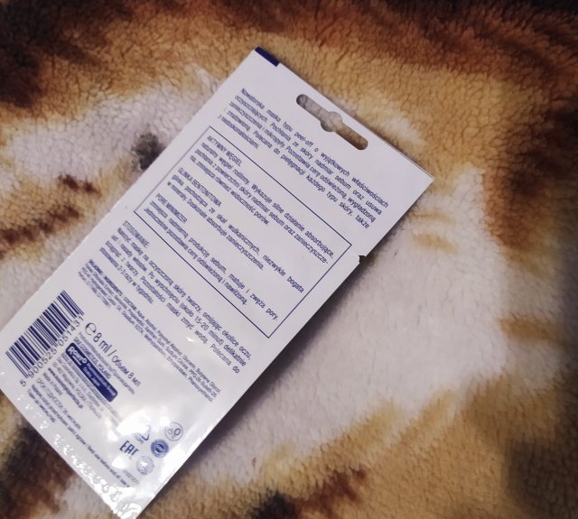 Perfecta Express Mask, Peel-Off, Węglowa maseczka do twarzy, Detox i rozświetlenie