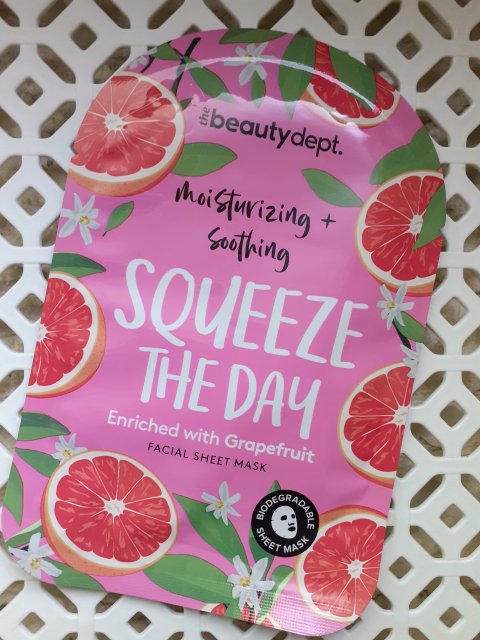 Orange Creatives The beauty dept., maska do twarzy w płachcie, Squeeze the Day