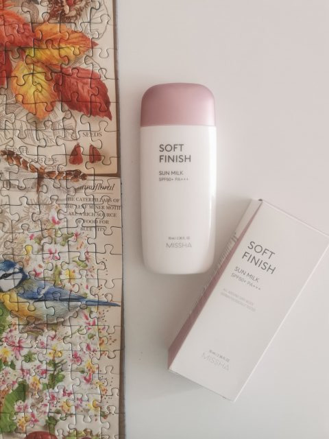 MISSHA All Around Safe Block Soft Finish Sun Milk, Krem z filtrem, SPF 50+
