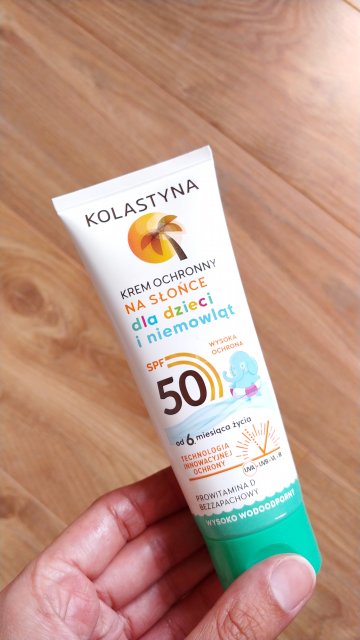 Kolastyna Krem ochronny, Na słońce, Dla dzieci i niemowląt, SPF 50