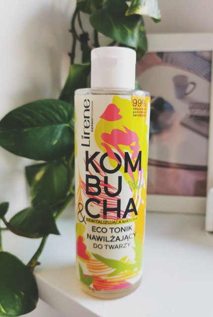 Lirene Dermoprogram, Tonik do twarzy, Kombucha & rewitalizująca matcha, Nawilżający