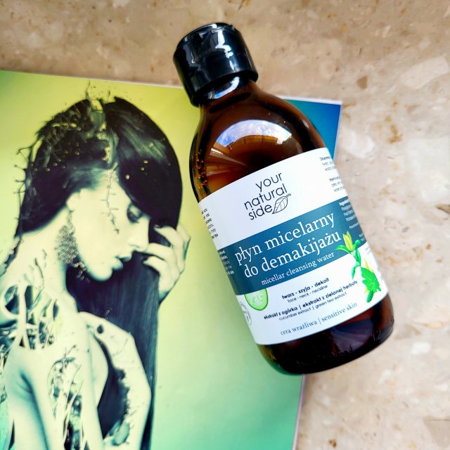 Your Natural Side Płyn micelarny do demakijażu, Cera wrażliwa, Ogórek i zielona herbata