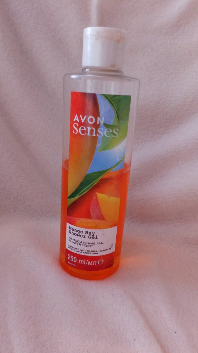 Avon Senses, Żel pod prysznic, Mango Bay