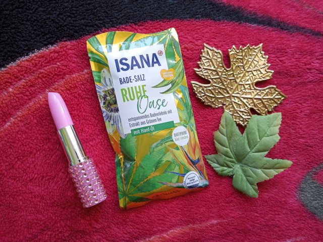 Isana Sól do kąpieli, Ruhe Oase, Z olejem konopnym