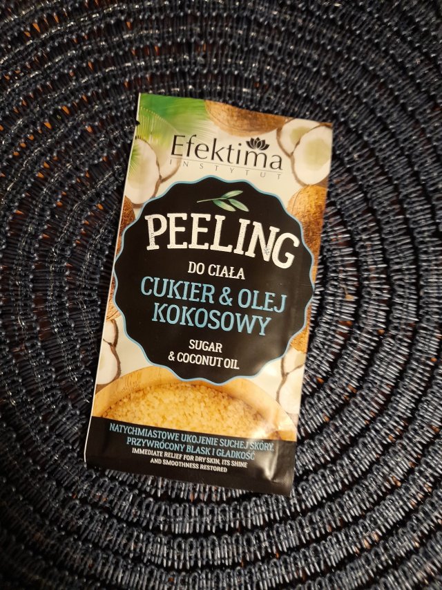 Efektima Peeling do ciała, Cukier i olej kokosowy
