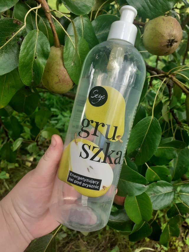 Seyo Żel pod prysznic, Energetyzujący, Soczysta Gruszka