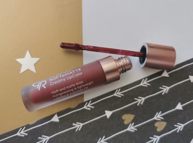 Golden Rose Soft & Matte Creamy Lip Color, Pomadka do ust, nr 117