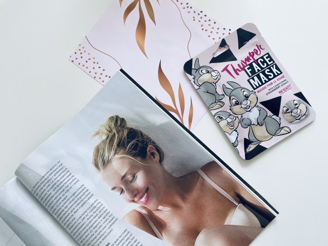 Mad Beauty Maska do twarzy w płacie, Disney, Thumper Face Mask, Truskawka