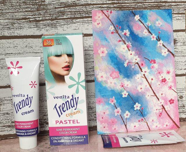 Venita Trendy cream, Toner do włosów, 36 Ice Mint