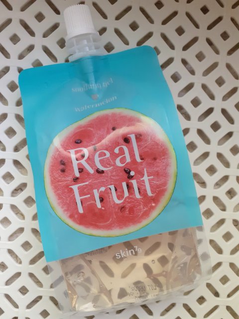 SKIN 79 Real Fruit Soothing Gel, Żel do twarzy i ciała, Nawilżająco - łagodzący, Watermelon